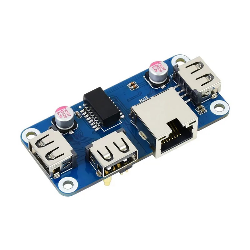 Zero 2W Ethernet USB HUB HAT E - Raspberry Pi Kit review and price
