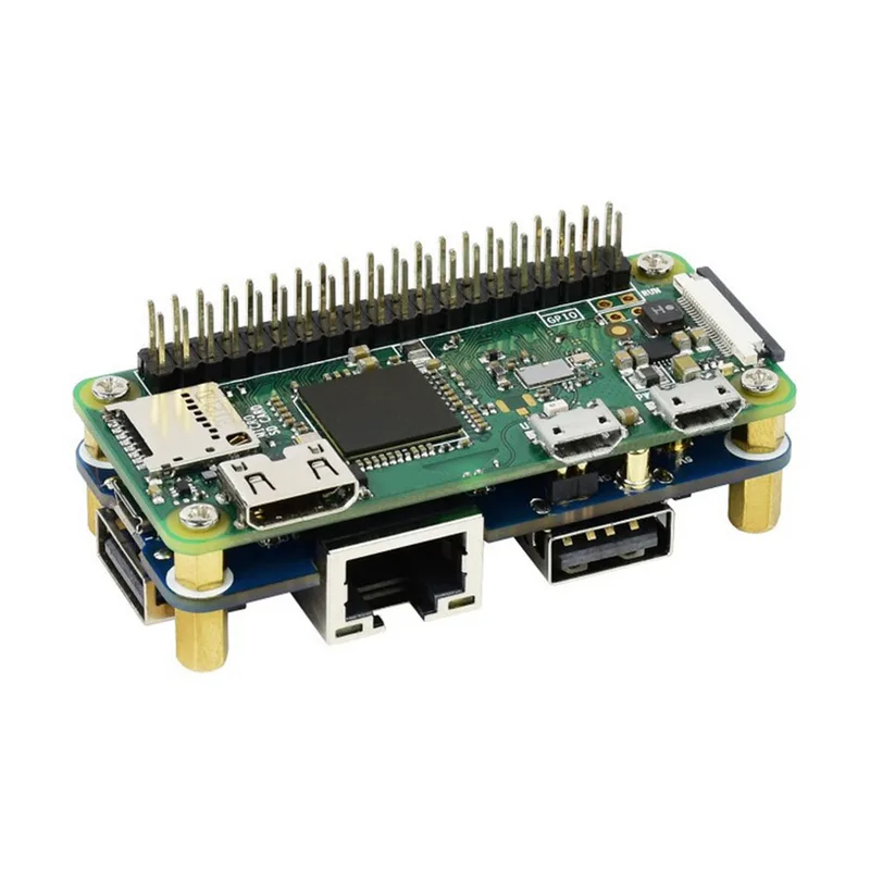Zero 2W Ethernet USB HUB HAT E - Raspberry Pi Kit review and price