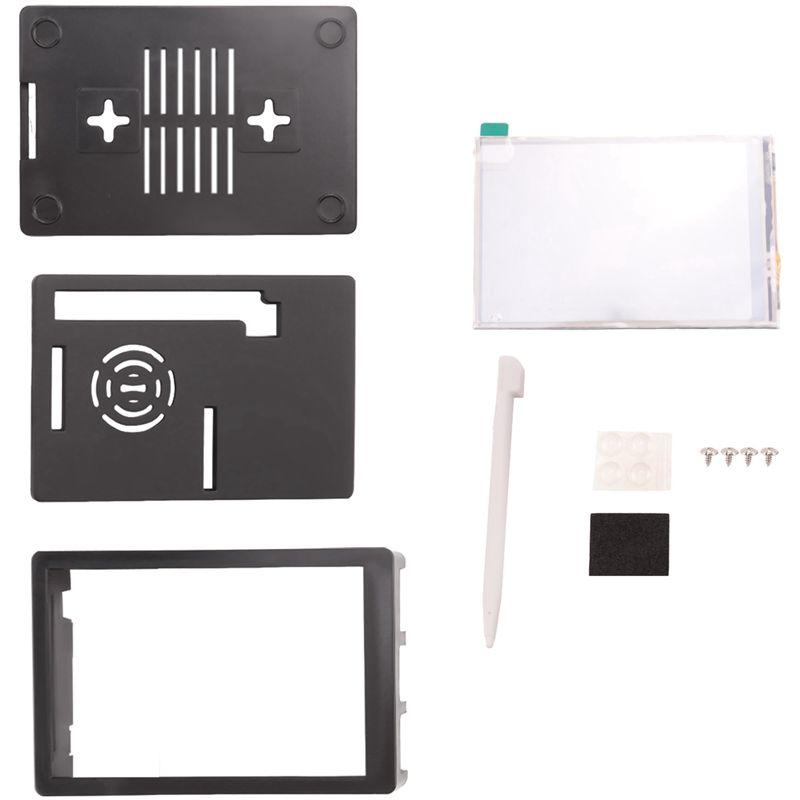 3X 3.5 Inch Tft Lcd Contact Sc - Pi 4 Case review and price