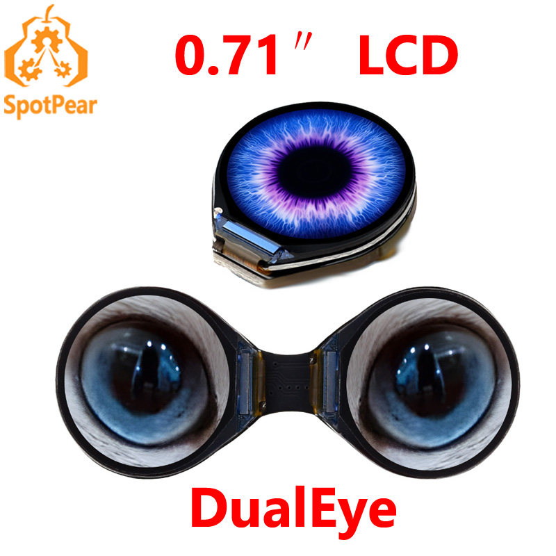 Waveshare 0.71inch Double Eye  - Raspberry Pi Kit review and price
