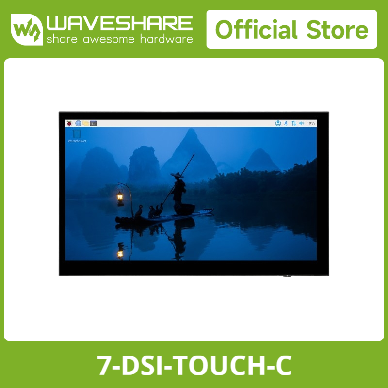 Waveshare 7inch DSI Capacitive - Raspberry Pi 5 review and price