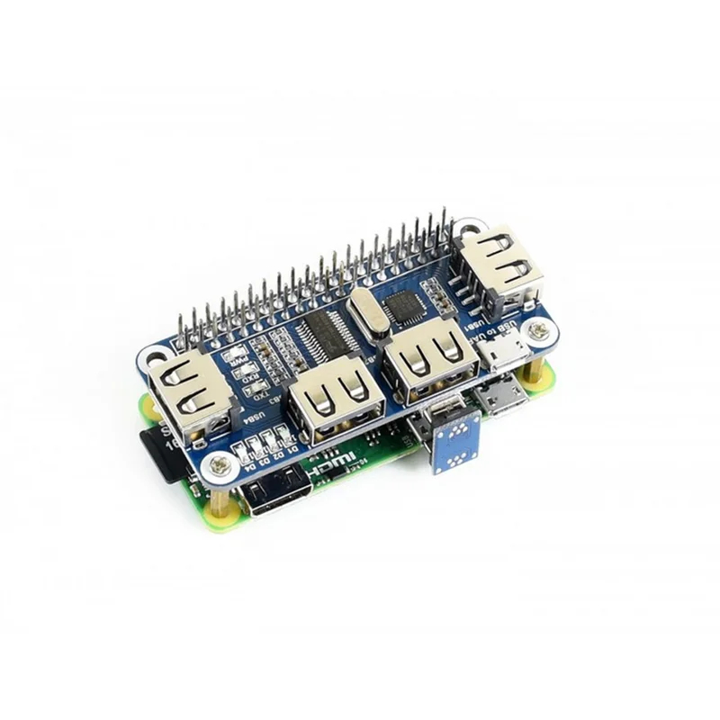 4 Ports USB HDM HUB HAT Raspbe - Pi Zero review and price