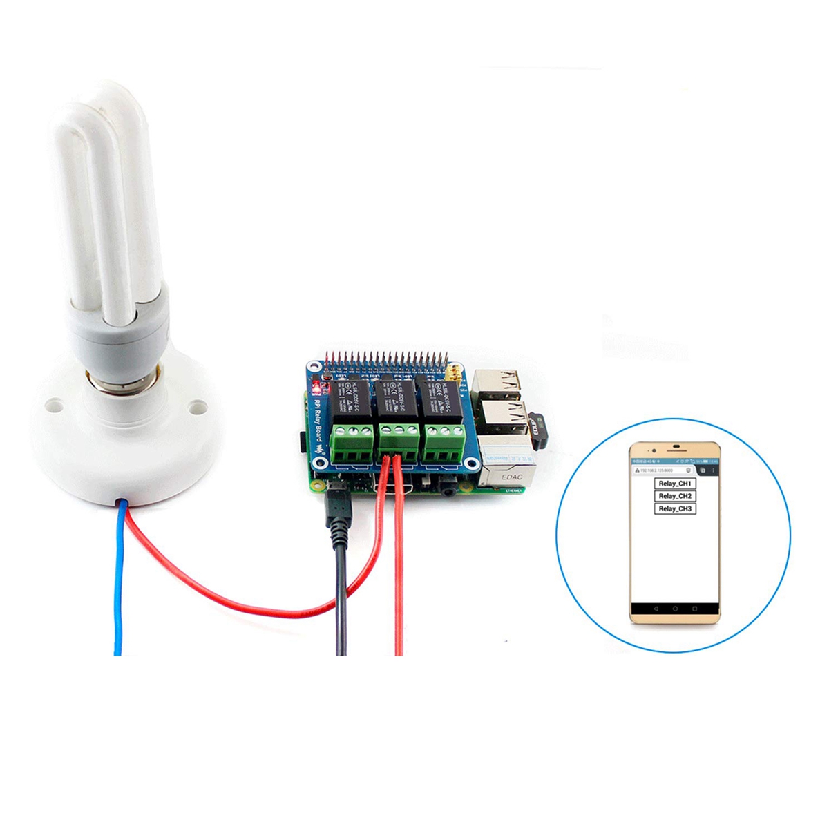 Waveshare 5V 3-Channel Relay M - Raspberry Pi Kit review and price