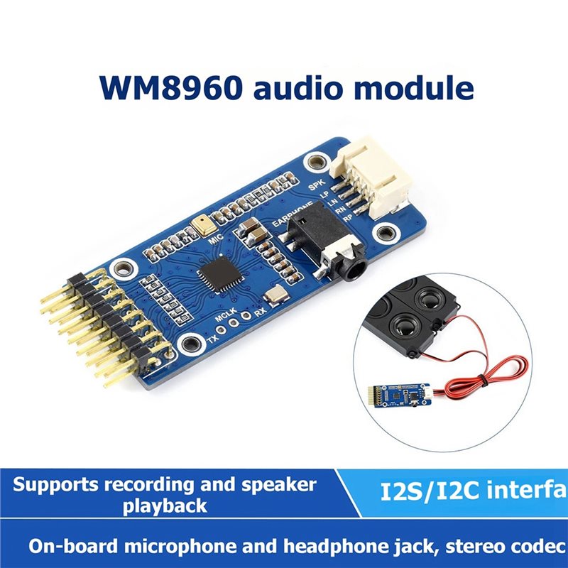 WM8960 For Raspberry Pi 5/7 In - Raspberry Pi 5 review and price